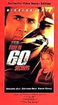 Gone in 60 Seconds (VHS, 2001, Exclusive Video Bonus Edition) - $4.99