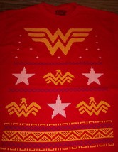 Dc Comics Wonder Woman Justice League Christmas T-Shirt Medium New - £15.56 GBP