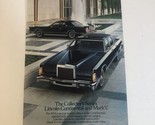 1979 Ford Continental Vintage Print Ad Advertisement pa10 - $7.91