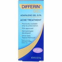 Differin Adapalene Gel 0.1% Acne Treatment- 0.5 Ounces each (Value Pack of 2) - £45.30 GBP