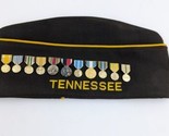 Veterans of Foreign Wars VFW 7974 Hat Cap Tennessee With Medals Pins - £23.45 GBP