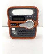 L.L. Bean Eton Solarlink Orange Radio FR-360 Flashlight Headphone Jack C... - £16.28 GBP