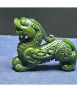 Xiuyan Jade Pi Xiu Pendant – Attract Prosperity Protection Lucky Charm F... - €21,87 EUR