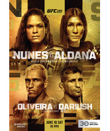 UFC 289 Poster Nunes VS Aldana MMA Event Fight Card Size 11x17&quot; - 32x48&quot; - £9.57 GBP+