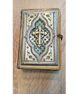 Incroyable livre de prières antique allemand.  Original. 1860-1890 - £117.08 GBP