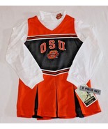 NWT NCAA OKLAHOMA STATE UNIVERSITY COWBOYS LITTLE GIRLS 2-PC CHEERLEADER... - $25.00