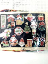 NEW Design Works Signs of Christmas Ornaments Set of 18 Cross Stitch Kit #1123 - £26.15 GBP