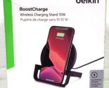 Belkin - 10W Qi-Certified Wireless Charger Stand - Fast Charging BLACK O... - $18.37