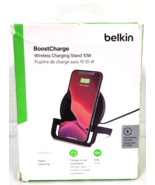 Belkin - 10W Qi-Certified Wireless Charger Stand - Fast Charging BLACK O... - £14.37 GBP