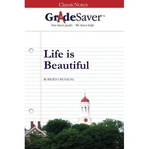 GradeSaver (tm) ClassicNotes Life is Beautiful: Study Guide Jordan Berkow - £13.51 GBP