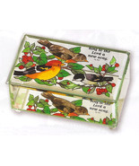 Beveled Glass Boxes -- Birds of a Feather -- Psalm 96:1 - $57.62 CAD