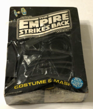 Ben Cooper Star Wars Empire Darth Vader Halloween Child Vintage Costume Mask M - $42.24