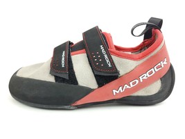 Mad Rock Drifter Climbing Bouldering Shoes Science Friction Gray Red Bla... - $49.95
