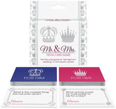 Mr &amp; mrs trivia card game - $29.49