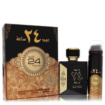 Oud 24 Hours By Ard Al Zaafaran EDP with deodorant Spray 3.4oz/ 100ml For Unisex - $48.11