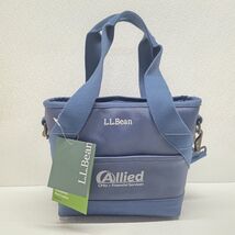 LL Bean Insulated Nor'easter Tote Blue Cooler Bag - Allied Financial Ser... - $49.40