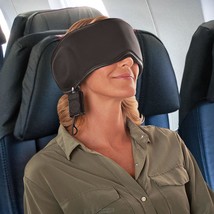 Hammacher Travel Airplane Noise Cancelling Bluetooth Sleep Sound Mask Play Music - £20.82 GBP