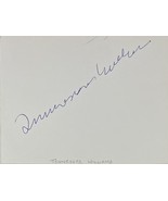 TENNESSEE WILLIAMS Autographed Signed 4&quot; x 5&quot; ALBUM PAGE JSA CERTIFIED LOA - $5,219.18 MXN