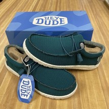 Hey Dude Wally Sport Mesh - Teal | Men&#39;s Shoes | Men&#39;s Slip on Loafers |... - $44.99