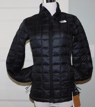 North Face Sz XS ThermoBall Eco Jacket Black Quilted PrimaLoft Slim Fit NEW - £93.09 GBP