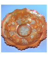 Marigold Carnival Glass Candy Dish - $28.16 CAD