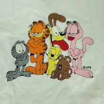 Garfield Odie Nermal Pookie Arlene Embroidered Short Sleeve T-Shirt Size... - $82.34 CAD