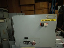 GE QMR Type Size 2 FVNR Combination Starter Bucket Breaker Disconnect Used - $950.00