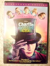 Charlie and the Chocolate Factory (DVD, 2005, Widescreen) Johnny Depp - £1.59 GBP