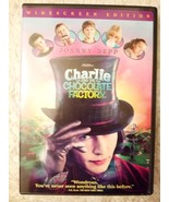 Charlie and the Chocolate Factory (DVD, 2005, Widescreen) Johnny Depp - £1.57 GBP