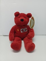 Salvinos Bammers STEVE YOUNG San Francisco 49ers NFL #8 Beanie Plush Bear NWT - £7.41 GBP