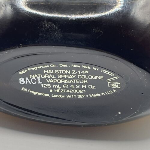 HALSTON Z-14 Z14 Cologne Natural Spray For Men 4.2 fl oz 125 ml - As Pictured Item image 5