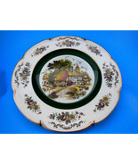 Ascot Wood and Sons England 10.5&quot; Vintage decorative plate Tudor Cottage - $17.64 CAD