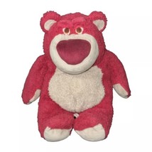 Disney Parks Pixar Lotso Bear Plush 14&quot; Toy Story 3 Stuffed Toy Animal - $14.99