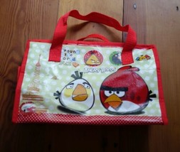 ANGRY BIRDS ‘Around The World’ Durable Plastic Zip Tote Toiletries Purse... - £15.72 GBP