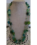 Semi-Precious Stone, Beaded Necklace ~ 19&quot; Long ~ Multi Colored ~ New ~ 22 - €25,87 EUR