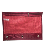 Red Zipper Pencil Pouch - Back to School-For 3 Ring Binders, 7.25x10&#39; by... - $8.90