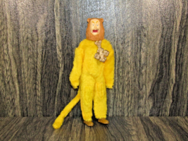 Vintage 1981 Toy Time Wizard of Oz the Cowardly Lion 12&quot; Doll Action Figure - £7.41 GBP