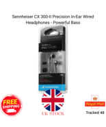 Sennheiser CX 300-II Precision In-Ear Wired Headphones - Powerful Bass -... - £14.99 GBP