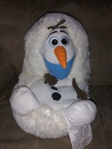 Disney Frozen Olaf Hideaway Pets Plush 14&quot; Snowman Ball White Jay At Pla... - £13.18 GBP