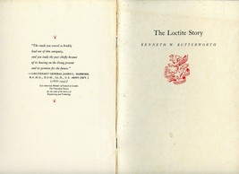 The Loctite Story, address by Kenneth Butterworth to The Newcomen Societ... - $180.84 MXN