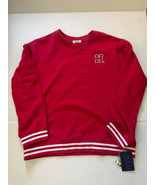 Havard Crimson NCAA Women’s Sweater Mesh Back Red NWT NUYU Girl Size XL - £29.24 GBP