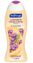 Softsoap Moisturizing Body Wash, Lavender and Honey Crème, 20 Ounce  - £6.25 GBP