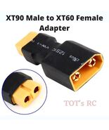 2pk No Wire XT90 Male to XT60 Female Lipo Adapter - $91.53 MXN