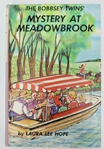 1971 The Bobbsey Twins&#39; &quot;Mystery At Meadowbrook&quot; Laura Lee Hope U30 - £7.80 GBP