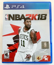NBA 2K18 Sony PlayStation 4 PS4 2017 Video Game Basketball Sports Kyrie Irving - £6.74 GBP