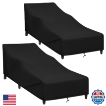 SunPatio Chaise Lounge Covers Outdoor Waterproof, 2 Pack Patio Chair Pro... - $67.50