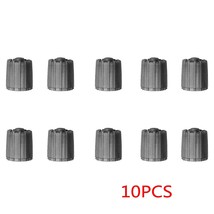 10pcs 8.8mm Nylon TPMS Tire Valve Stem Caps Cover Kit Gray Universal Car Accesso - £36.85 GBP