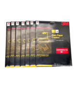 Lot of 7 New Sealed 3M PP2500 Transparency Film -140 Sheets 8.5 x 11 for... - $54.44