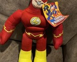 DC Comics Super Friends The Flash 14” Plush Stuffed Animal Sugar Loaf - NEW - $16.83