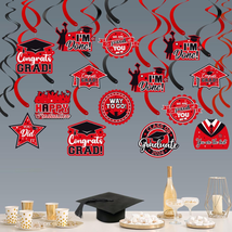 Graduation Party Decorations 2024 20 Pack - Congrats Grad Hanging Decora... - £12.35 GBP